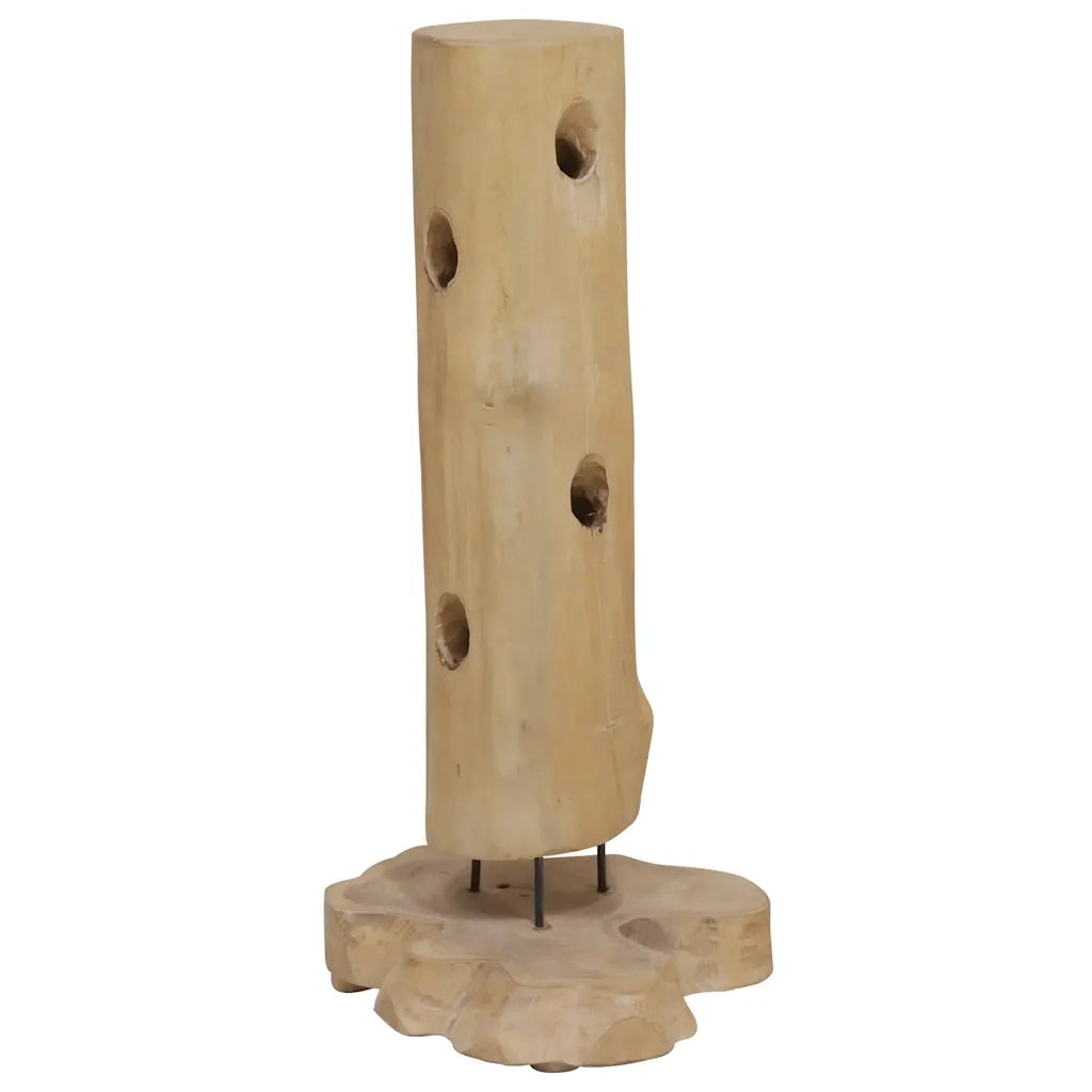 Cantinetta per 8 Bottiglie 40x30x80 cm in Legno di Teak