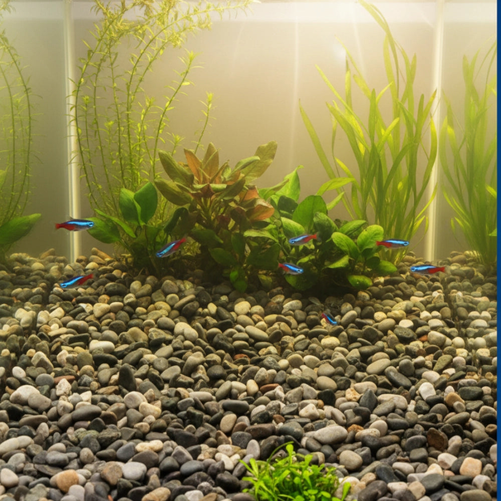 Ciottoli di fiume per acquario acqua dolce pesci tartarughe 8/12 mm 25 kg