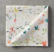 Asciugamani - set di 4 asciugamani di cotone - lavabili - primavera/estate - 45x45 cm