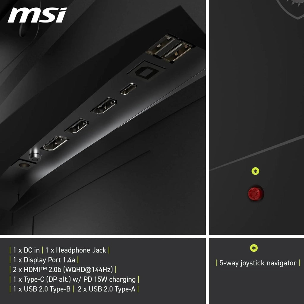 Mag 275CQRF QD E2 27" LED Rapid VA QHD 180Hz 0.5ms Curva