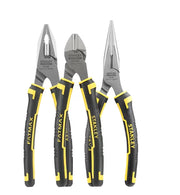 Set 3 Pinze Stanley FATMAX 4-84-488 Professionali per Elettricisti e Manutentori