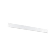 Applique Moderna Delta Metallo Bianco Led 37W 4000K Luce Naturale