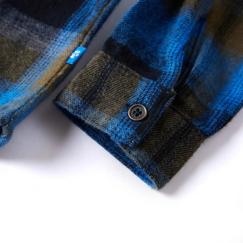 Camicia da Bambino con Colletto Risvoltato 116 13406
