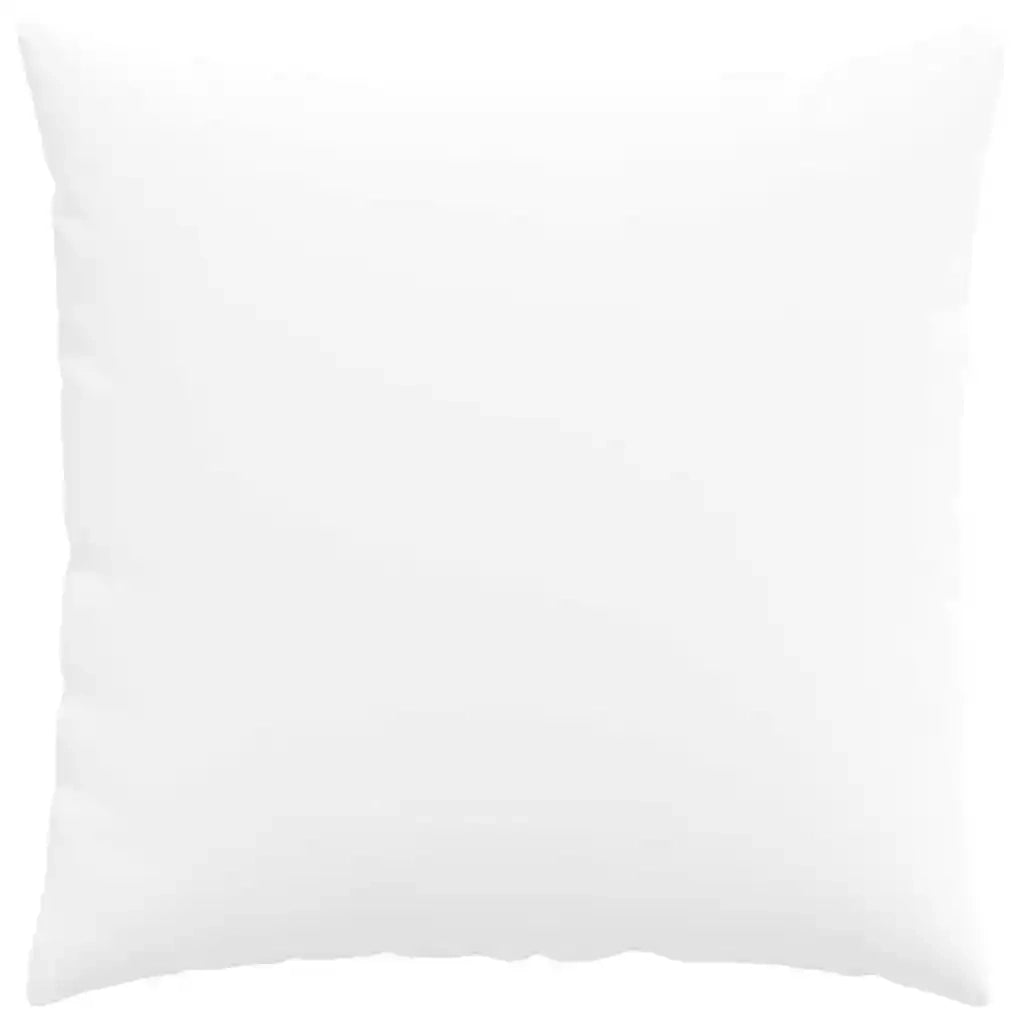 Cuscini da Divano 2 pcs Bianco 80 x 80 cm Tessuto