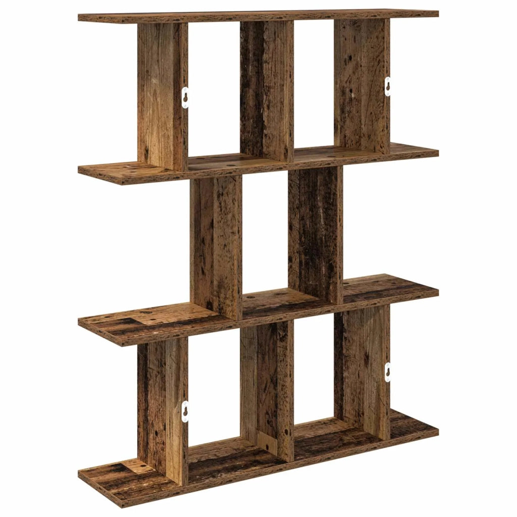 Scaffale da parete Legno antico 102 x 20 x 96 cm 8012218