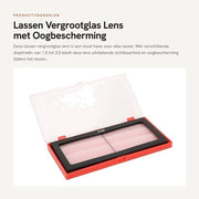 Verglasso 2.5 Dioptrie - Protezione Oculare - Lassen - Booclasso - Plasmasnijden - Prevenzione Boe - Lente di Lasercutting