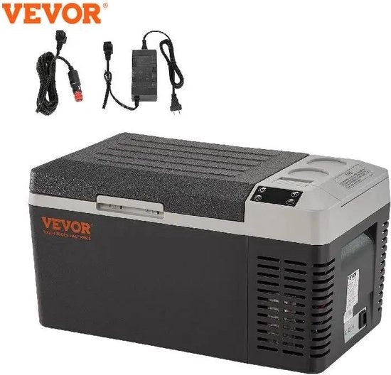 Auto Koelkast Portatile Elettrico - 20L - Mini Fridge per Auto con Compressore, 21qt, Una Zona, Raffreddatore per Auto