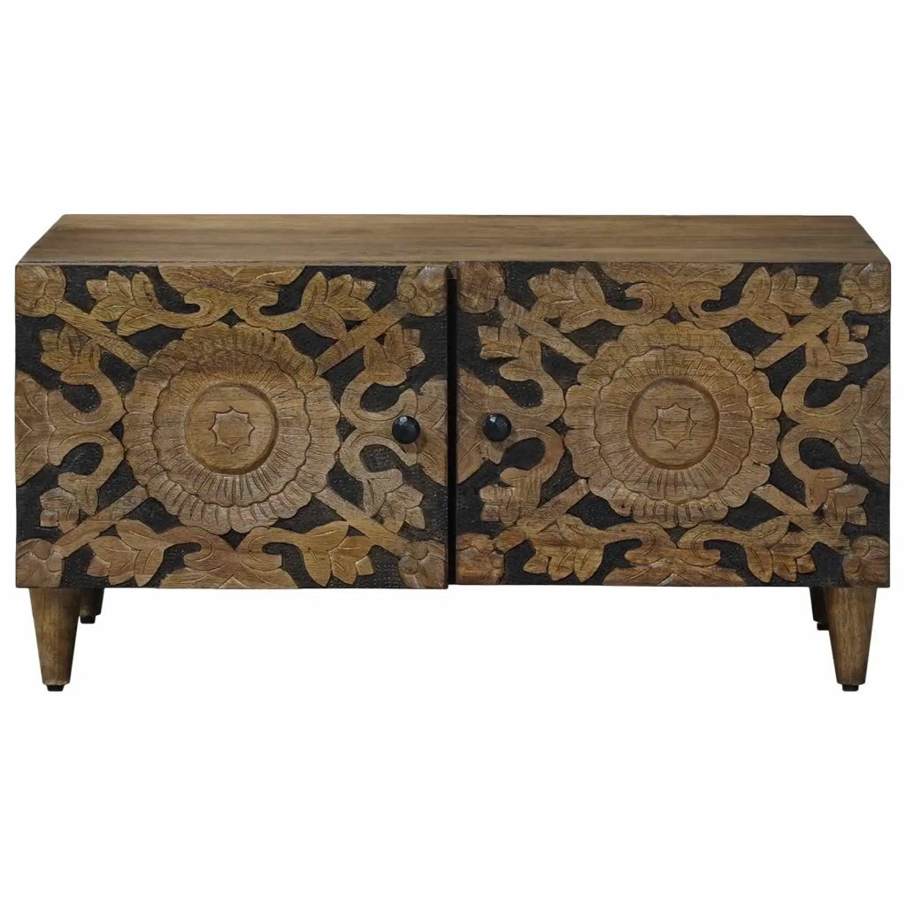 Tavolino da salotto Marrone 80 x 50 x 40 cm