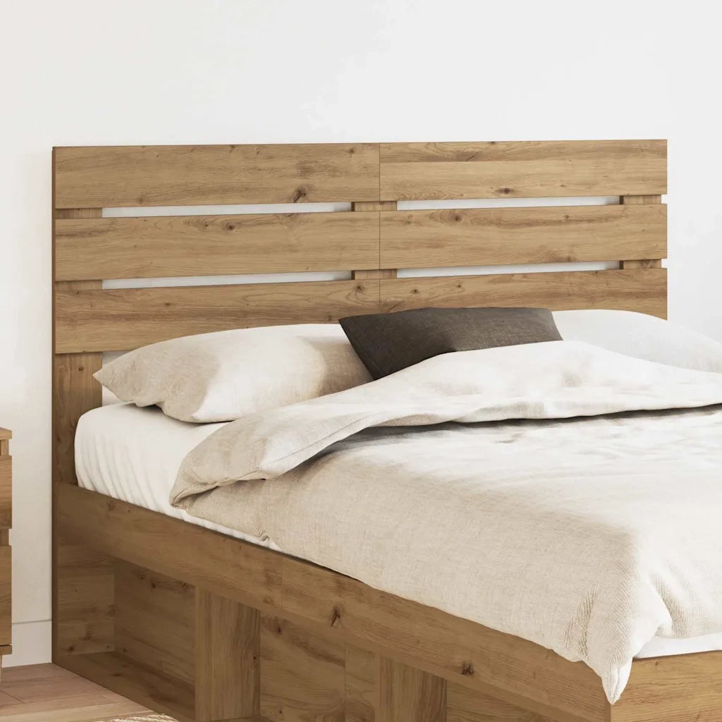 Testiera-Testata-Testiera Decorativa Rovere artigianale 140 cm Legno multistrato 873423