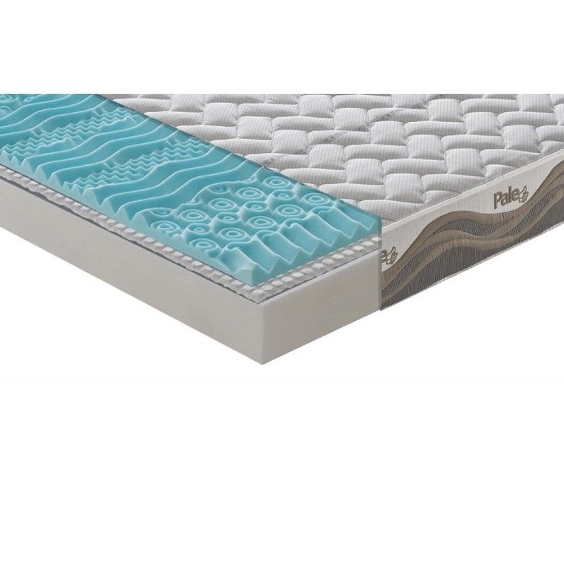 Materasso in memory foam e micromolle con Thermosensitive sfoderabile - 160x200