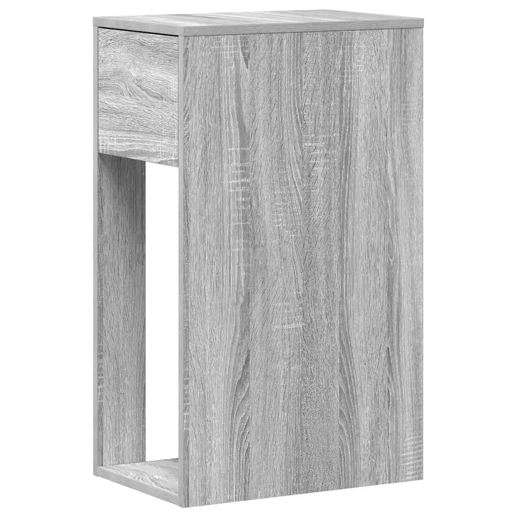 Supporto a Torre per Computer con Cassetto Grigio 30x44x74 cm CFW4583971