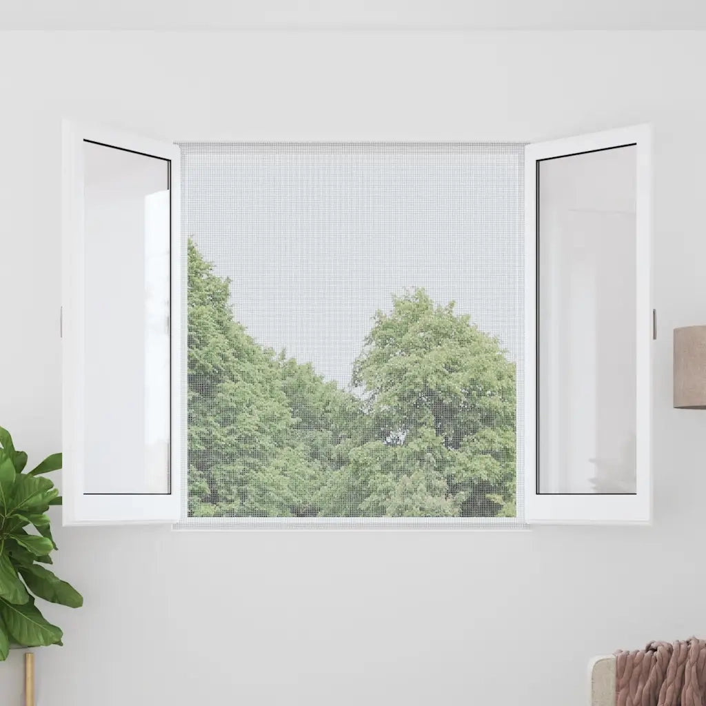 Zanzariera in Alluminio 100x500 cm Argento CFW9127328