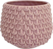 Vaso per piante da interni Pino M - vaso vintage per piante da appartamento - diametro 13,5 cm - ceramica rosa