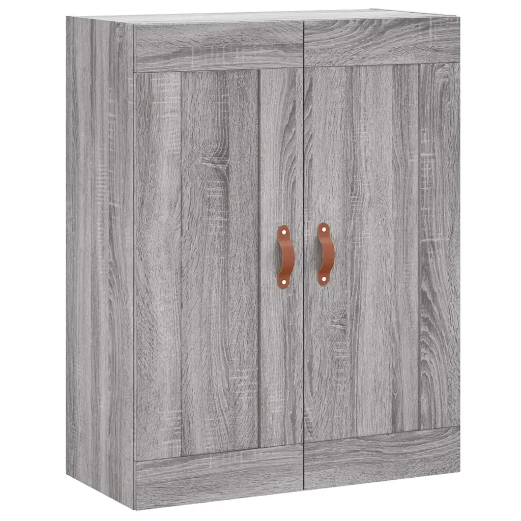 Mobile a Parete Grigio Sonoma 69,5x34x90 cm Legno Multistratocod mxl 81492