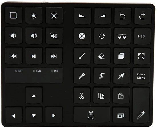 Tastiera Ergonomica Compacta con Illuminazione - Progettata per Procreate - Per OS X - Interfaccia Facile da Usare - Tastiera con Comandi Rapidi