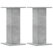Portavasi mobili per fiori set da 2 legno ingegnerizzato grigio 02_0045333