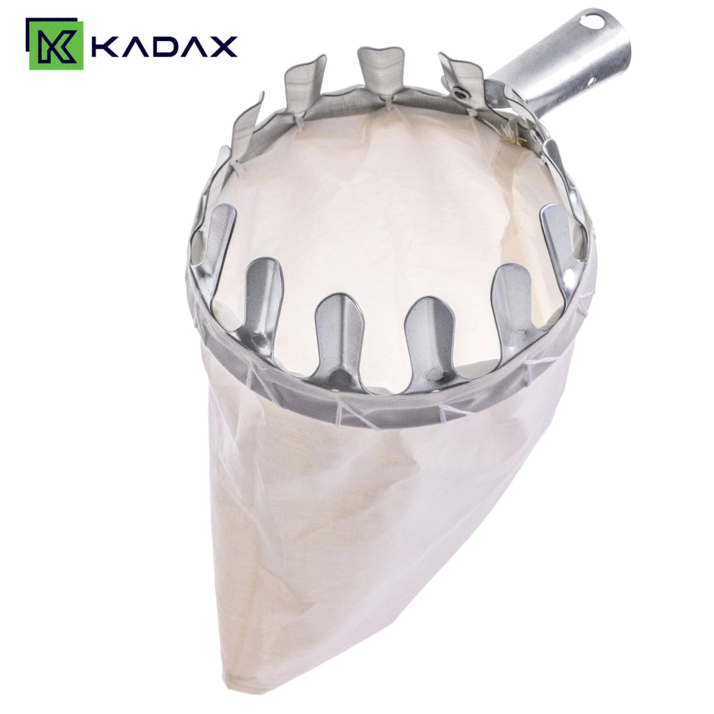 KADAX Raccolta mele e frutta, sacchetto raccogli-frutti da 18 cm senza manico