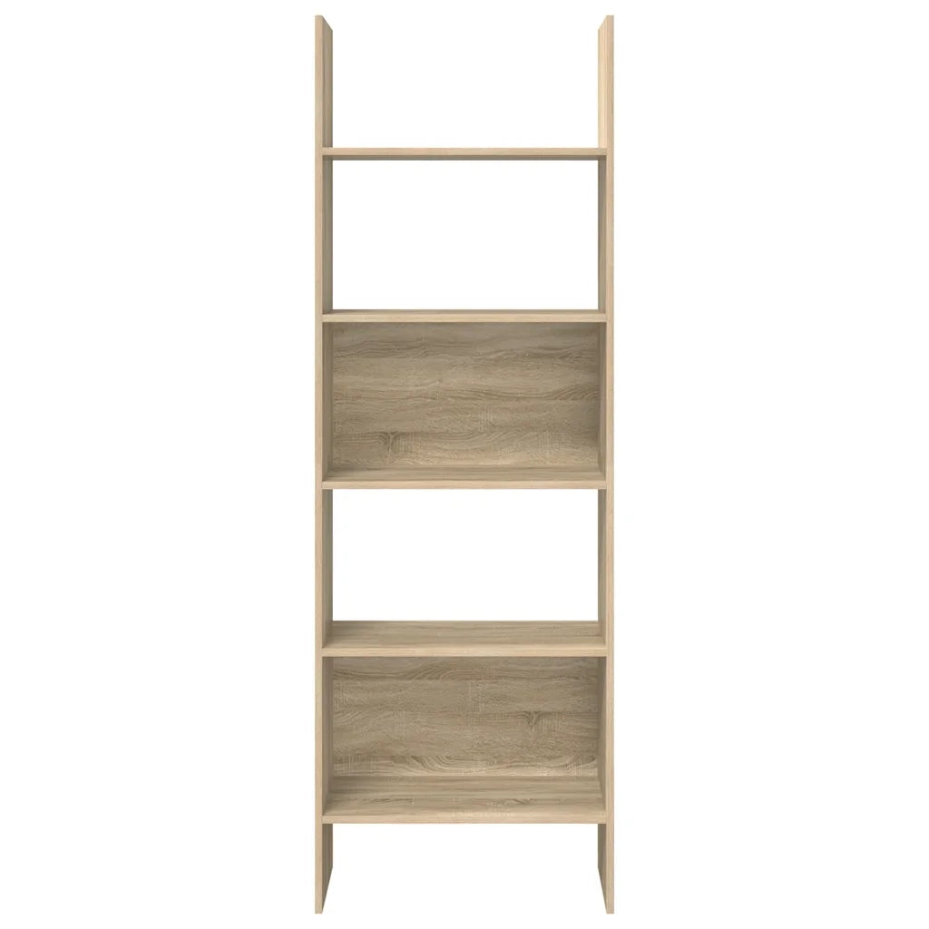 Libreria-Scaffale per Libri-Mobile di Stoccaggio Rovere Sonoma 60x35x180 cm in Legno Multistrato