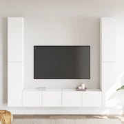 Set Mobile TV 6 pz Bianco in Truciolato cod mxl 22664