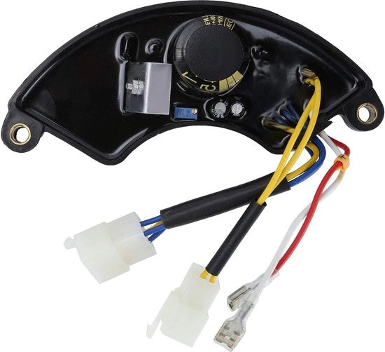 Componenti Elettronici di Alta Qualità - Regolatore di Tensione Avr per Generatori a Benzina - Per Generatori da 5-6,5 kW - Parte di Ricambio per Stabilità di Tensione Alta - Istruzioni per l'Uso