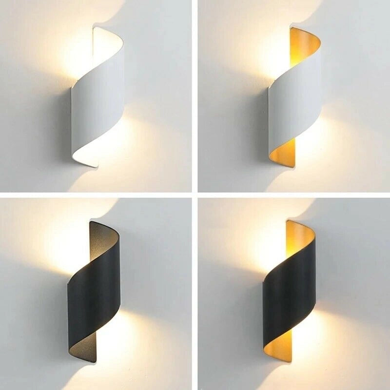 Applique moderno lampada illuminazione per parete da Muro Moderno Led Attacco G9 bianco Led Luce Calda 3000K