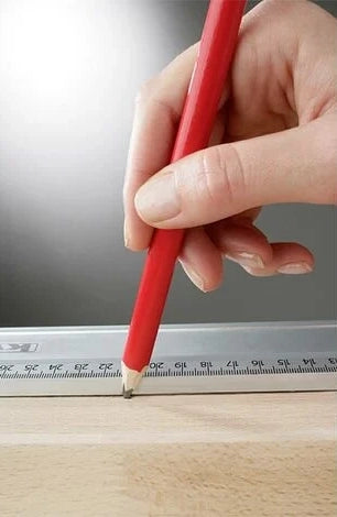 MATITA PER CARPENTIERE IDEAL STAR Ovale, 180 mm - confezione 144 pezzi - IDEAL STAR
