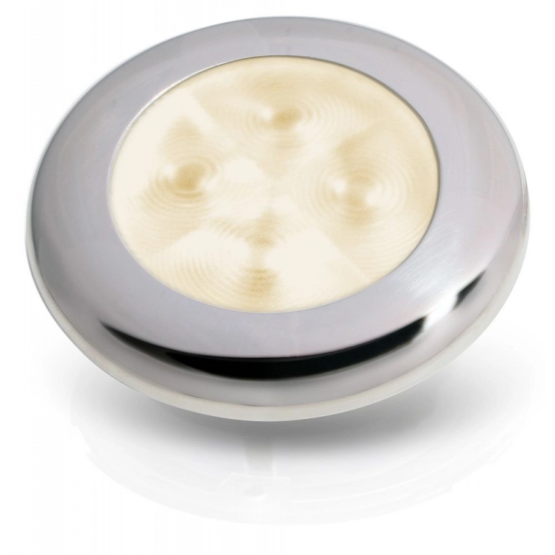 LUCE CORTESIA BIANCO CALDO-INOX 12V