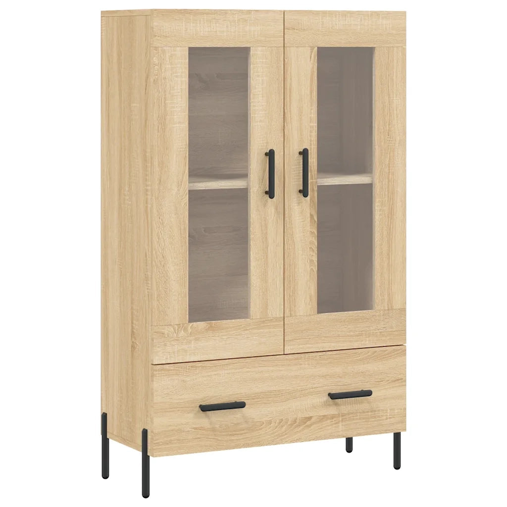 vidaXL Credenza Rovere Sonoma 69,5x31x115 cm in Legno Multistrato