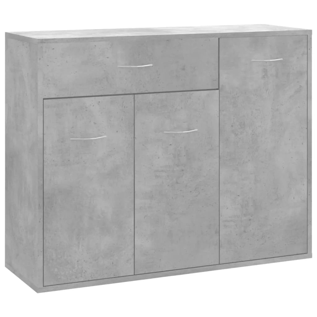 Buffet credenza cassettiera armadio mobile contenitore organizer per cucina soggiorno salotto 88 x 30 x 70 cm legno ingegnerizzato grigio 02_0032111