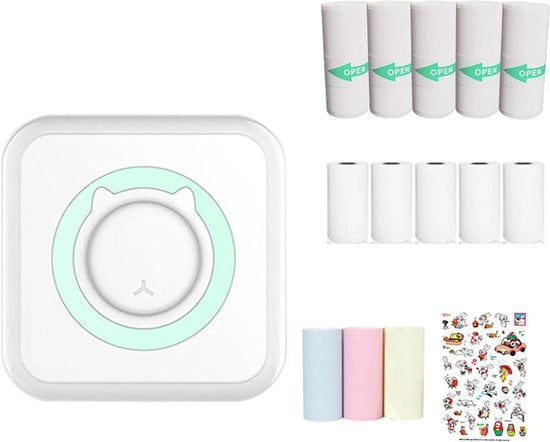 Stampante di etichette - Crea etichette - Stampante mini - Macchina per etichette - Stampante di etichette