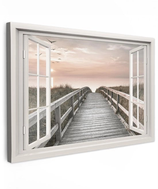 Scheda da Appendere per Parete 120x80 cm - Decorazione per Camera da Letto - Decorazione per Sala da Pranzo - Decorazione per Camera da Bagno - Decorazione per Esterno - Decorazione per Camera da Letto con Vista sul Mare - Qualità di Stampatura Elevata