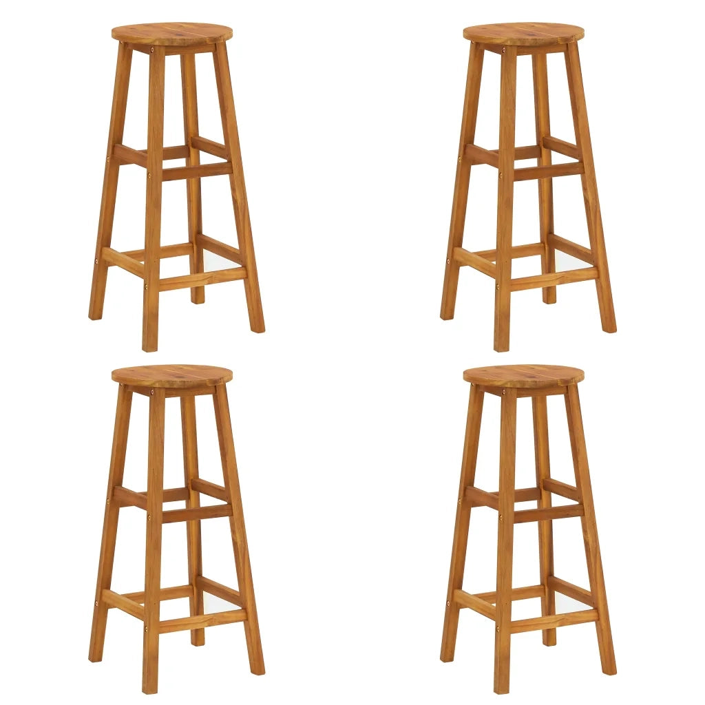 Set da Bar per Giardino 5 pz in Legno Massello di Acacia 3116007