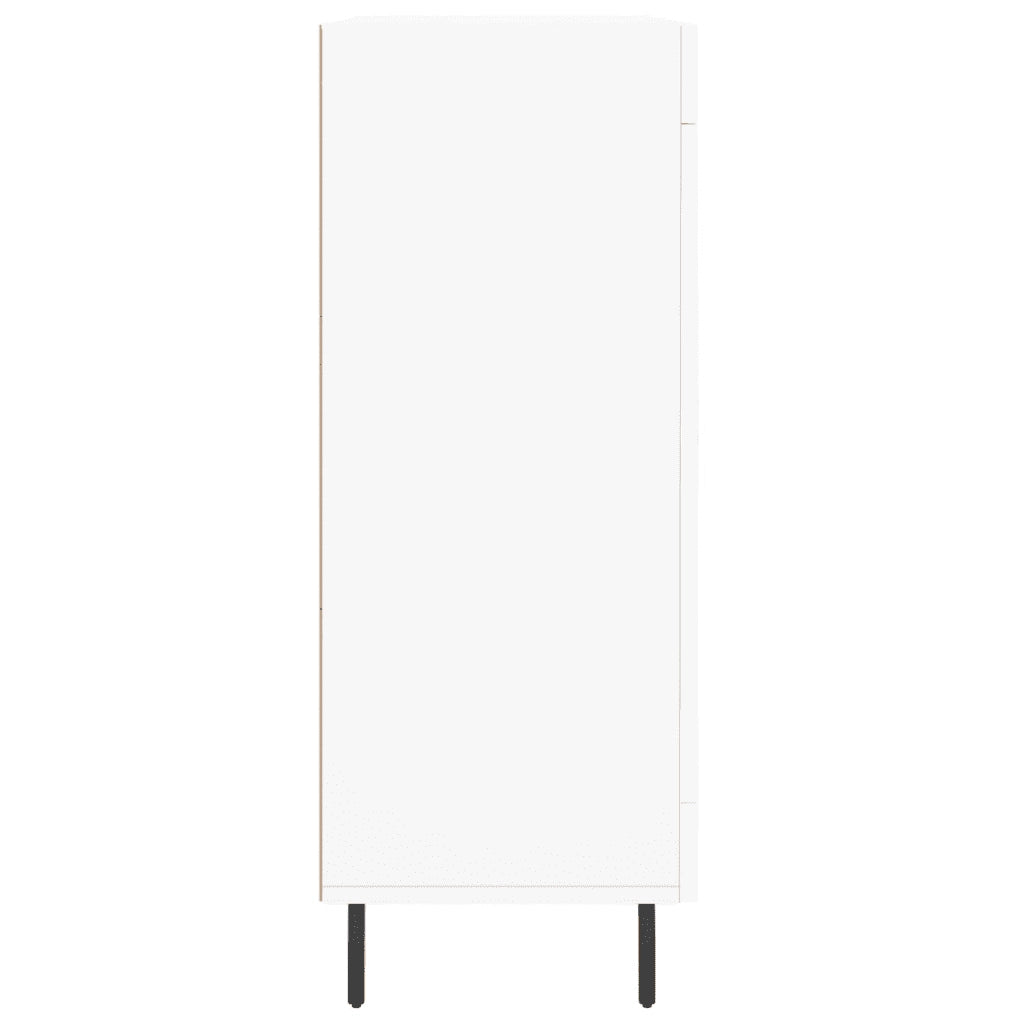 Credenza Bianca 69,5x34x90 cm in Legno Multistrato 828060