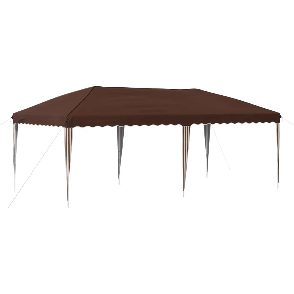 Tenda per feste a pop-up 575 x 290 x 245 cm Marrone 42019786