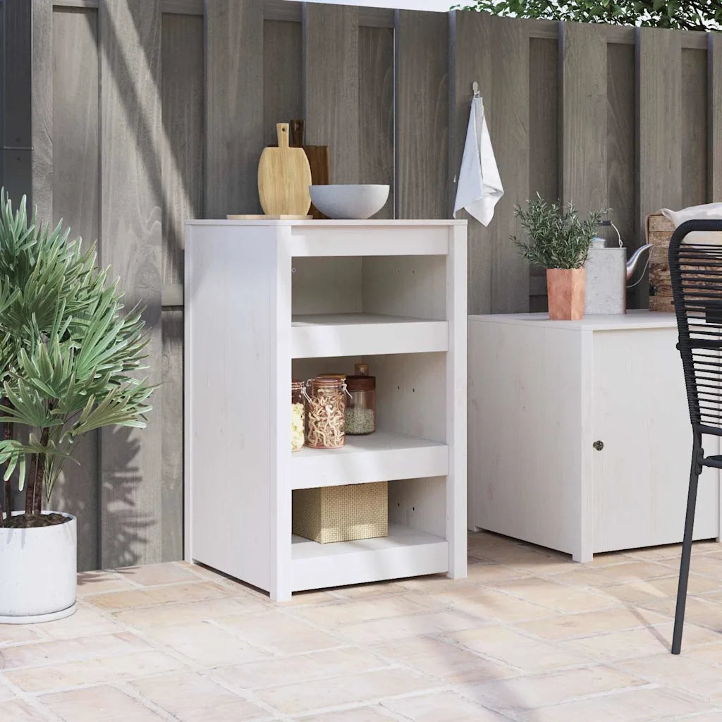 Mobile da cucina MEPPEL Bianco 55 x 55 x 92 cm Pino massello 868158