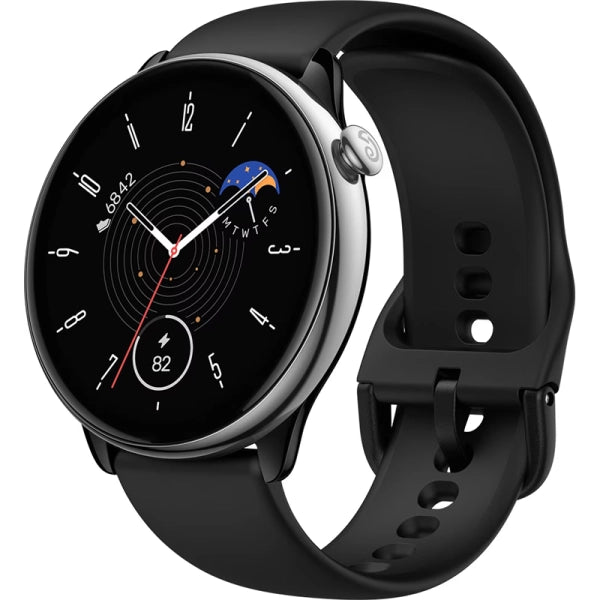 Amazfit gtr mini 3,25 cm (1.28") amoled 42 mm digitale 416 x 416 pixel touch screen nero, argento gps (satellitare) - GTRMINIBK