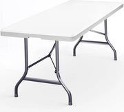 Tavolo da giardino pieghevole 183x76cm - Resistente al tempo e trasportabile per giardino, balcone e campeggio