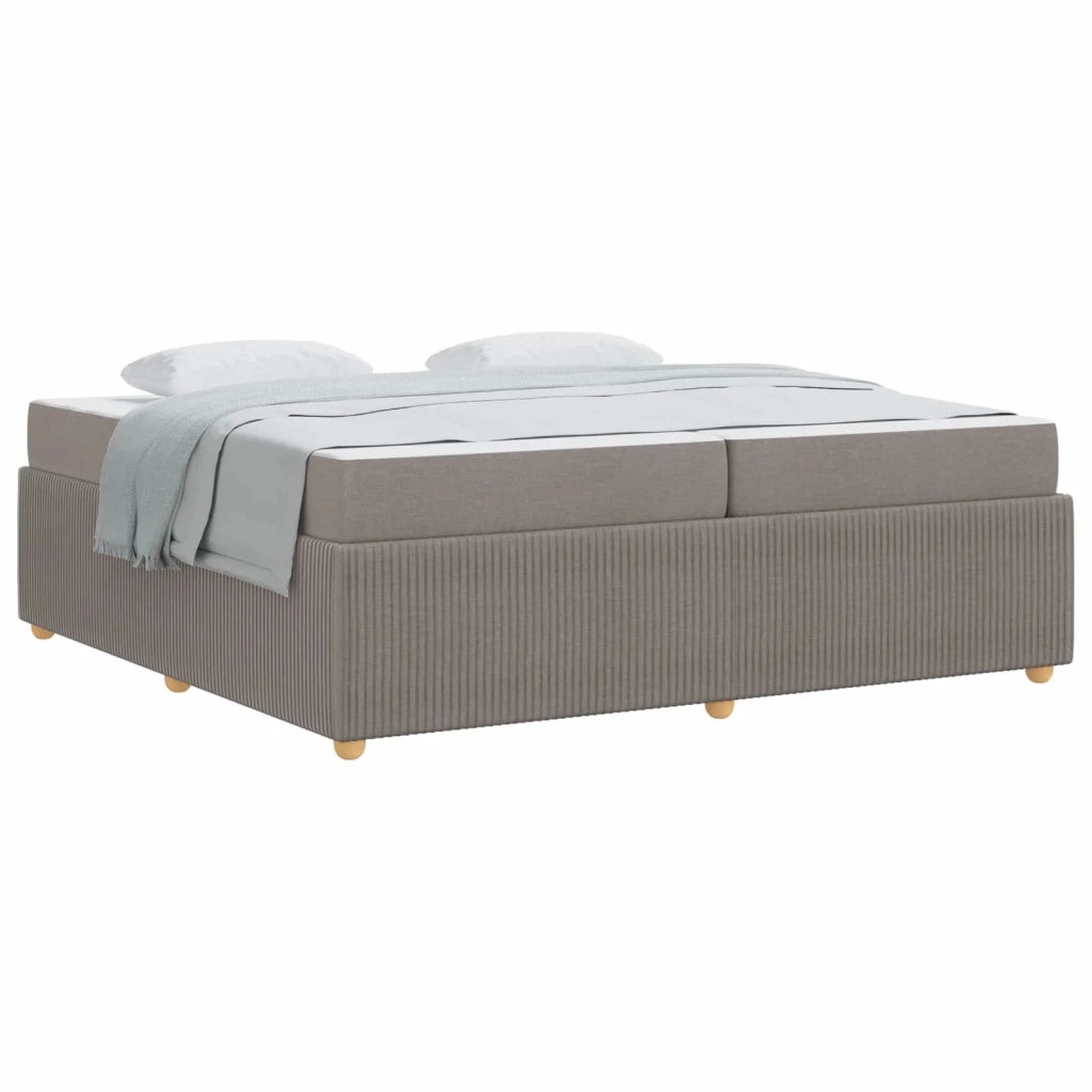 Struttura del letto con materasso Talpa 200 x 200 cm Tessuto