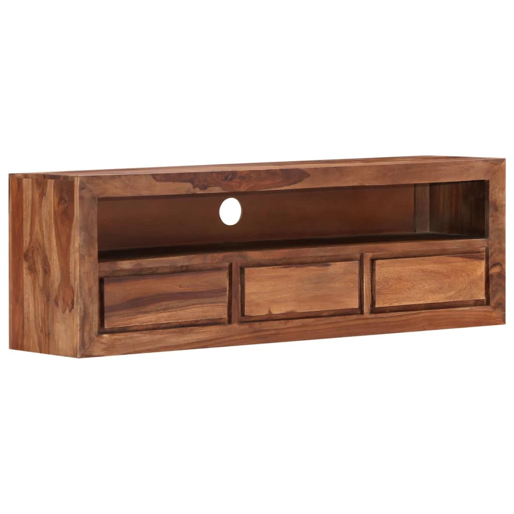 Mobile TV/credenza di design pratico 120 cm legno massello di sheesham 2502062