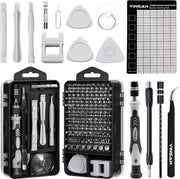 Kit di riparazione elettronica professionale - 115 Delig - Set di attrezzi mini - Elettronica, laptop, smartphone - Riparazione orologi - Precisione tornio viti