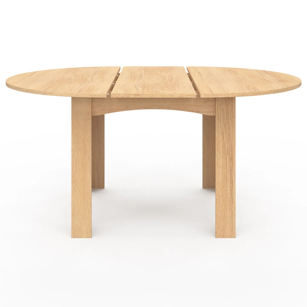 IDMarket - DONA mesa de comedor redonda extensible 4-8 personas haya 110-150 cm