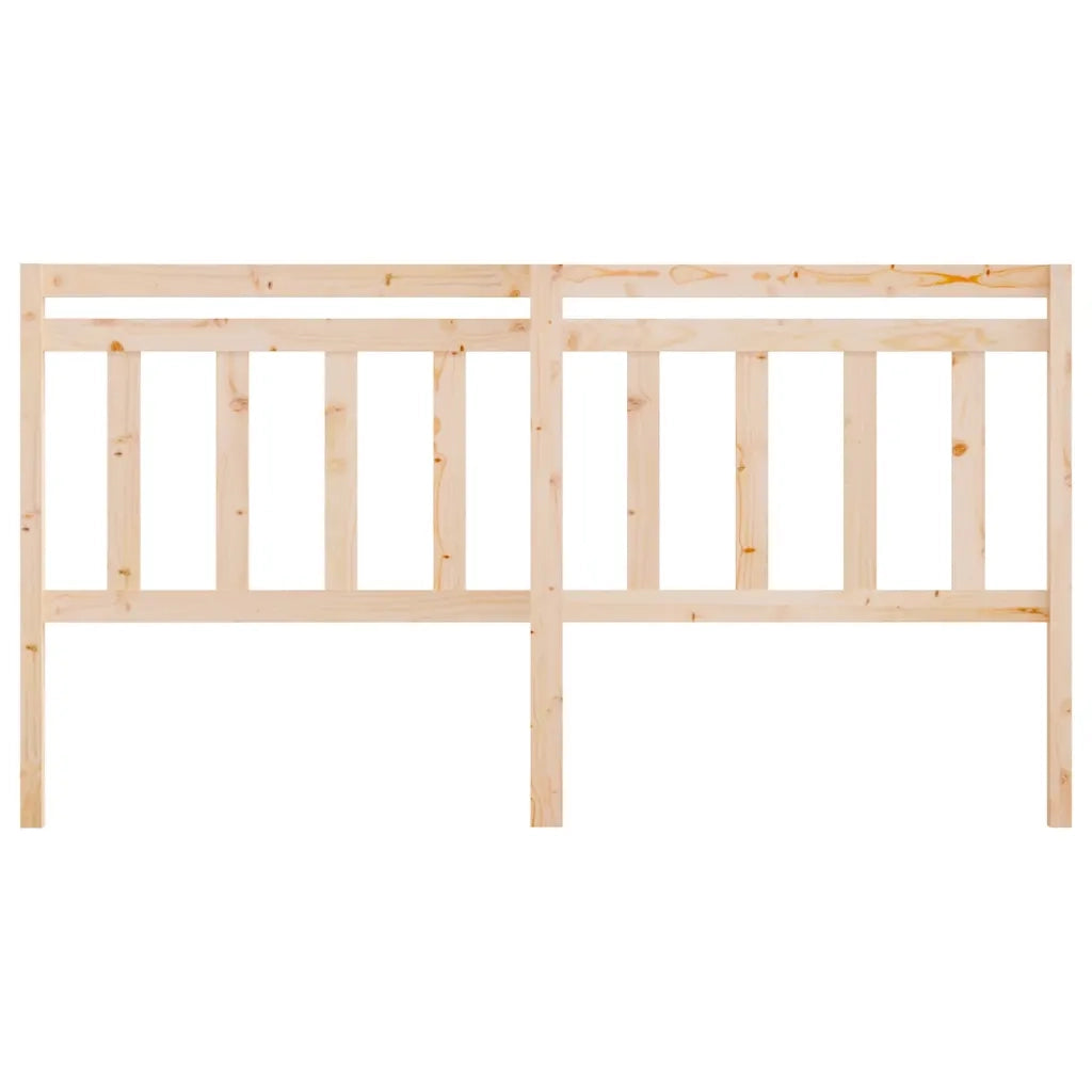 Testiera | Testata per Letto 186x4x100 cm in Legno Massello di Pino