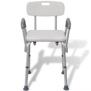 Sedia da Doccia in Alluminio Bianca 110129