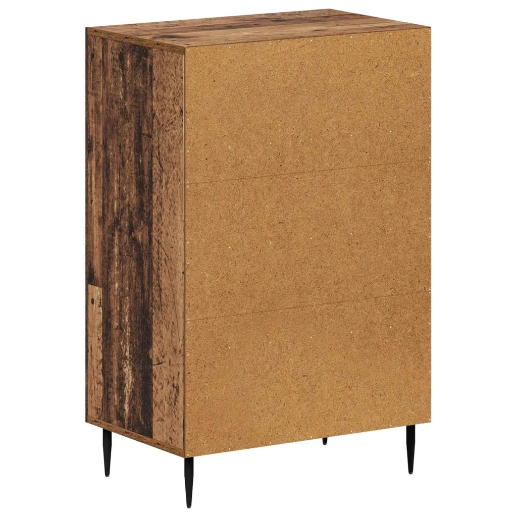 Mobiletto da Bagno HAARLEM Legno antico 59,5 x 31 x 80 cm 896843