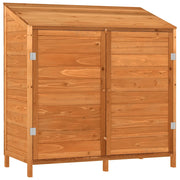 Capanno da Giardino Marrone 102x52x112 cm Legno Massello Abete CFW6395259