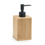 DOSA SAPONE DA APPOGGIO IN BAMBU MODELLO BONNIE - DIM. CM (LXPXH): 7,4X7,4X16,8  - LEGNO NATURALE  - GDY