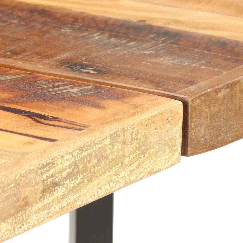 Tavolo da Bar 180x70x107 in Legno Massello di Recupero cod mxl 58545