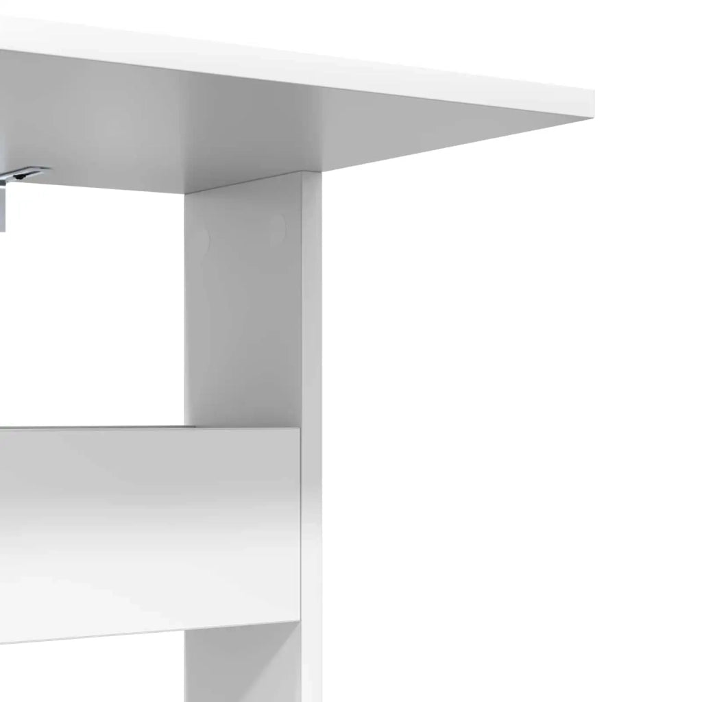 Tavolo laterale Bianco 40 x 35 x 60,5 cm Legno multistrato 8000340