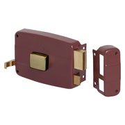 SERRATURA PORTONCINO DA APPLICARE PER LEGNO ART. 50110 'N6' - Dx - E 60  - CISA