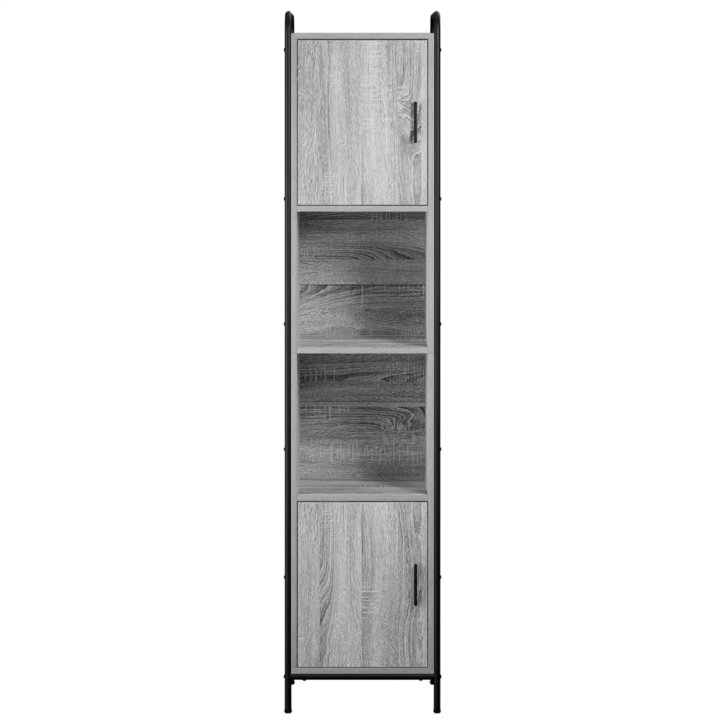 Mobile da Bagno Sonoma grigio 46 x 36 x 181 cm 8014031